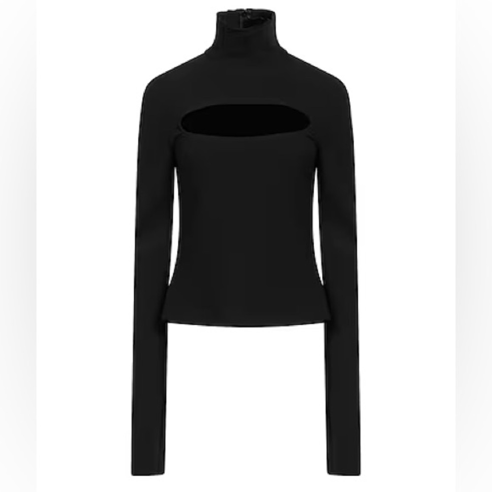 AWAKE MODE Cut Out Black Top